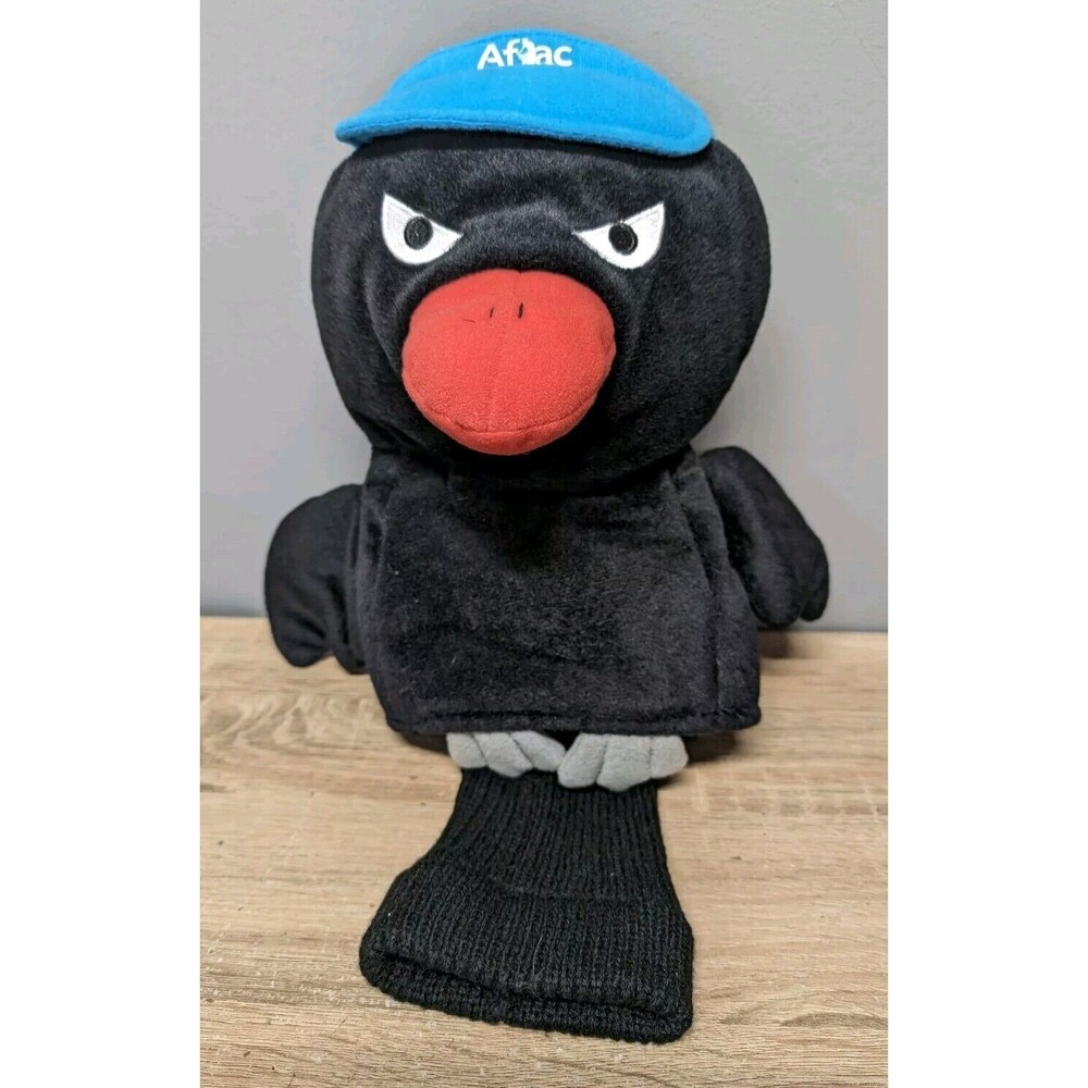 Aflac Plush Japan Black Duck Driver Headcover Golf Club